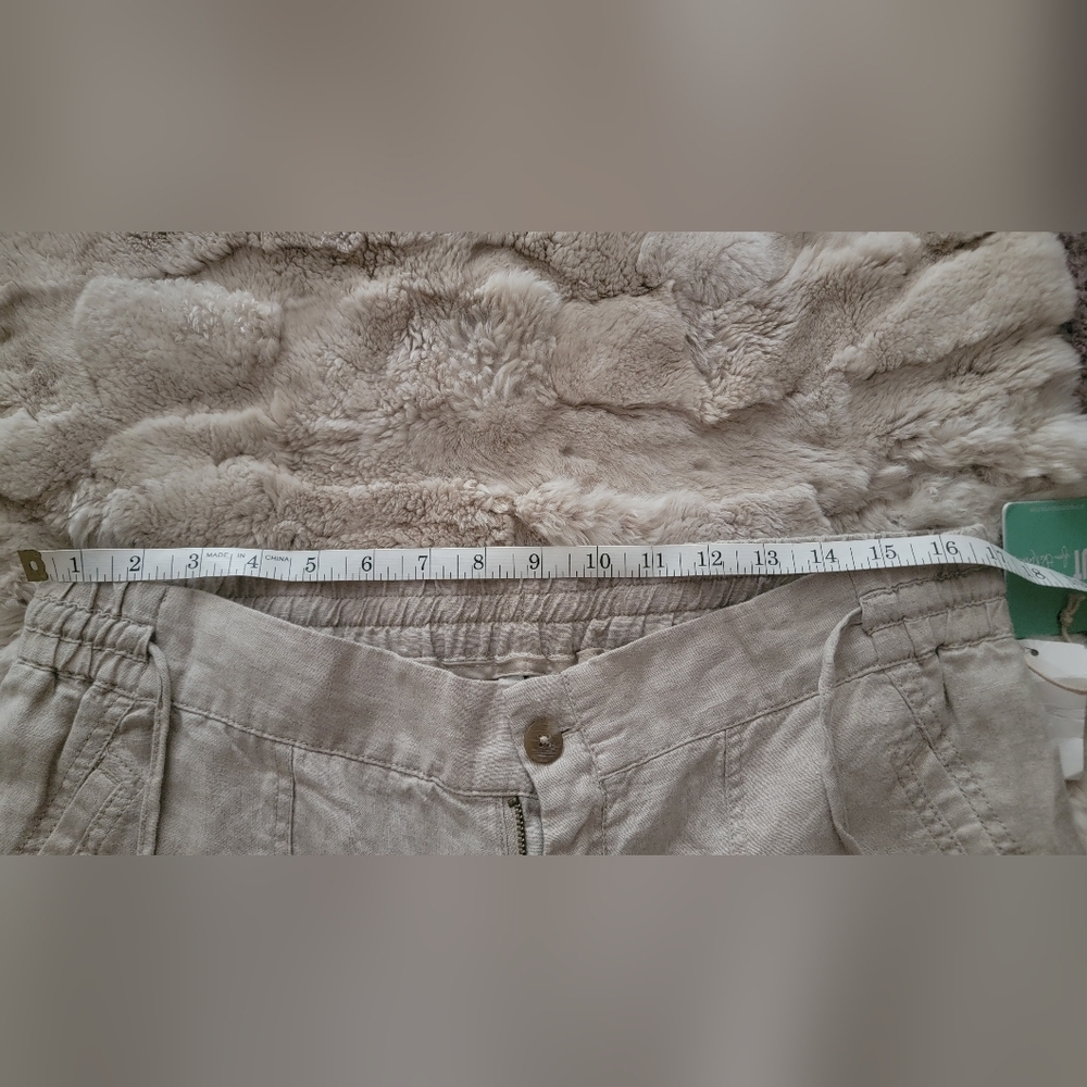 NWT Women's Linen Wide Leg Pants - Picture 4 of 4